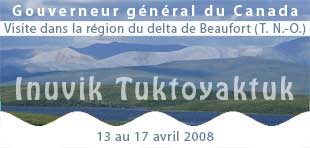 Visite dans le delta de Beaufort